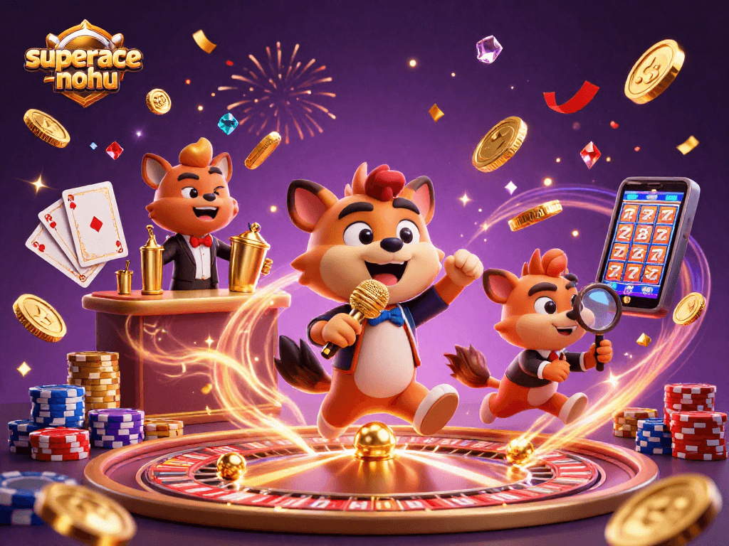 Engage in thrilling gameplay with superace-nohu, featuring a lively casino atmosphere filled with excitement.