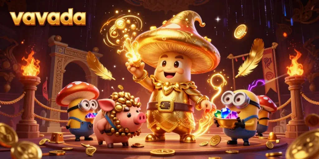 Experience vibrant energy at Vavada Casino with gold-filled magic and thrilling gaming action.