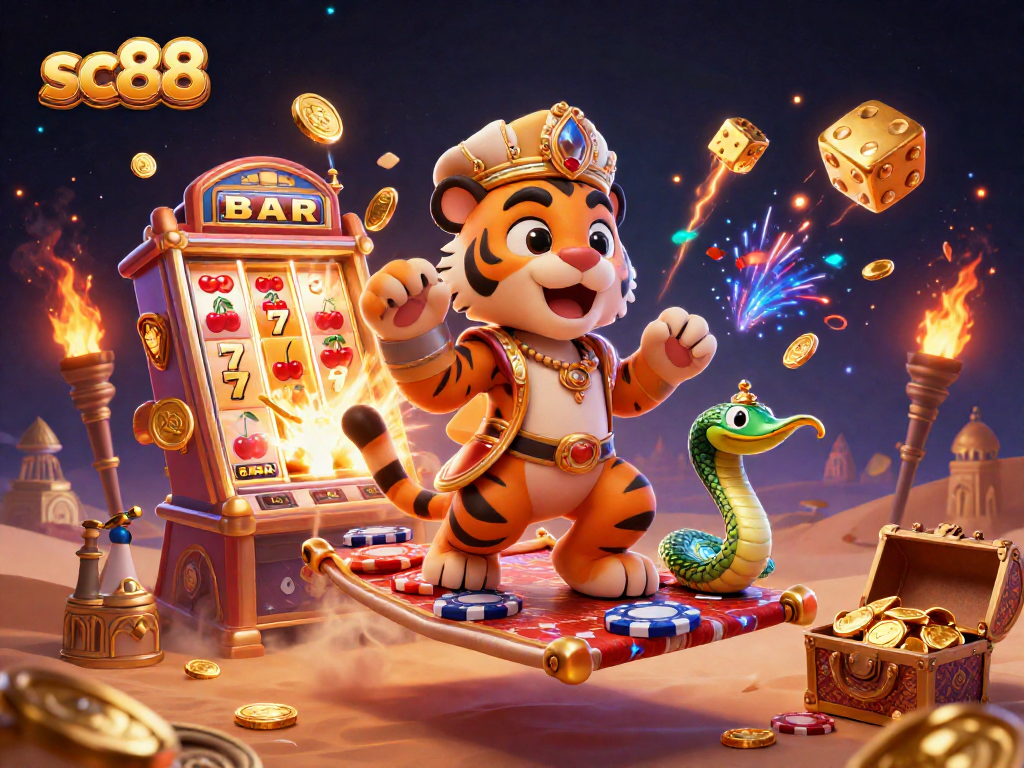 Experience sc88 with a vibrant casino explosion while playing slots and winning big!