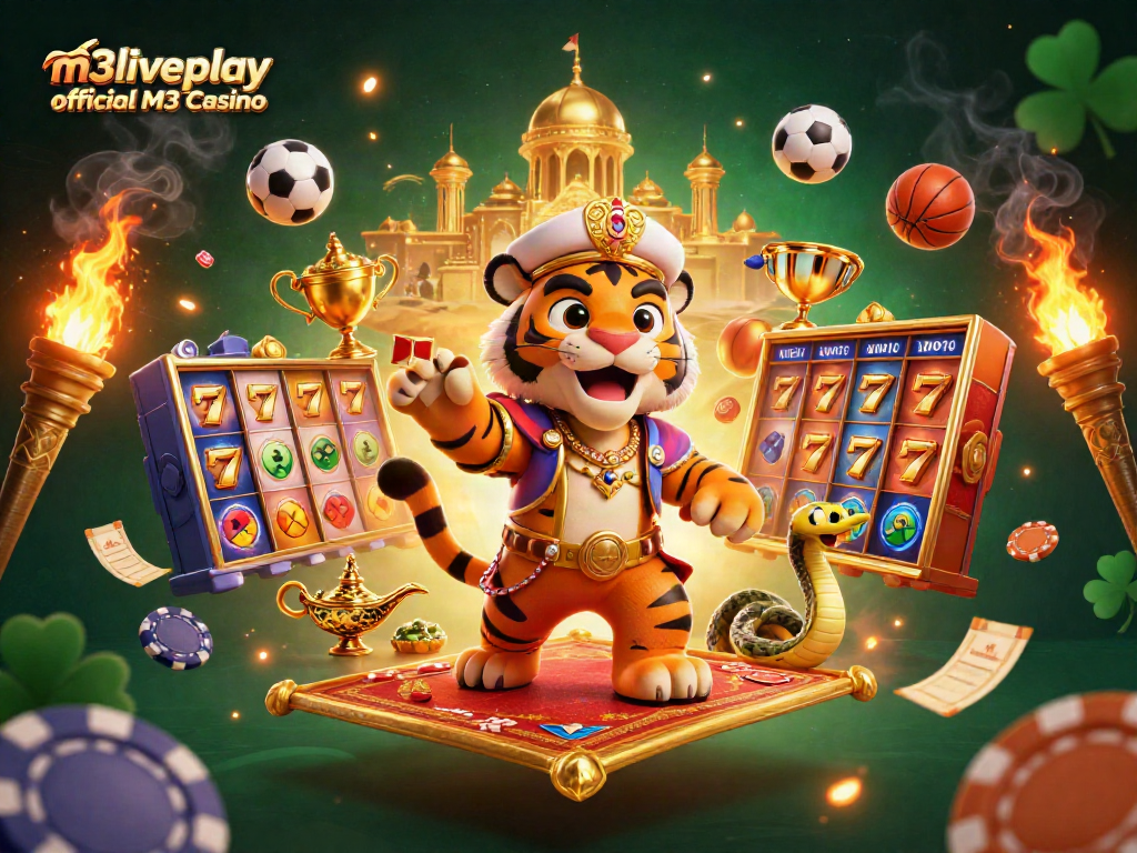 Engage with thrilling gameplay at m3liveplay official M3 Casino featuring vibrant slot machines and dynamic sports elements.
