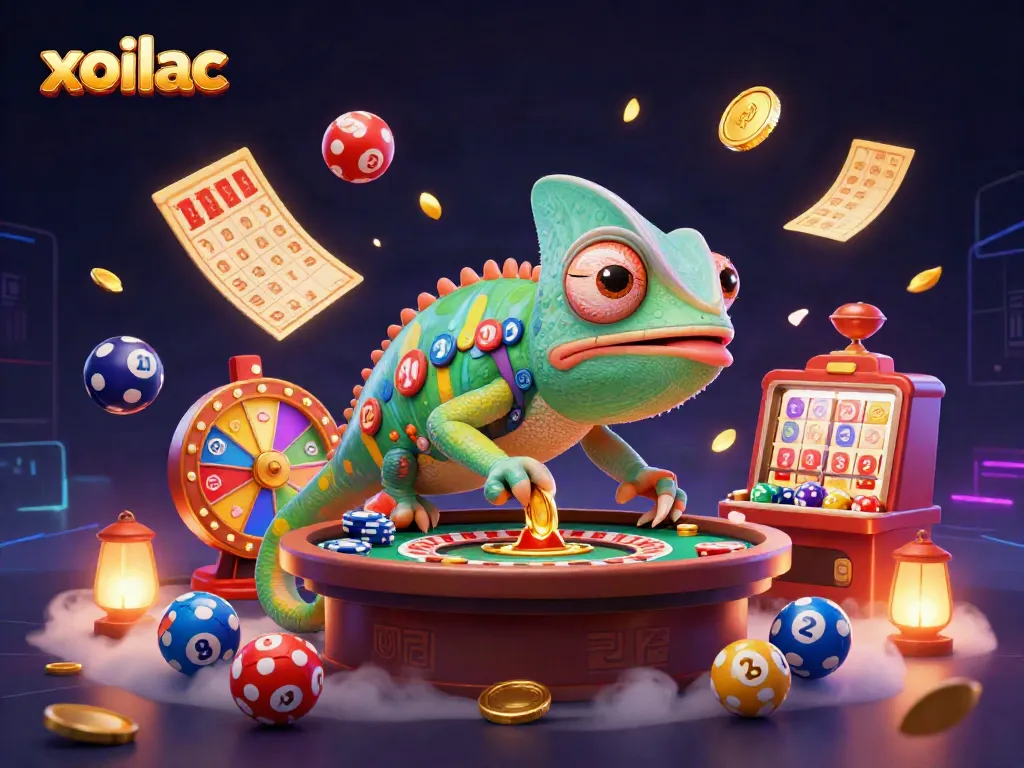 Engage with the thrilling world of gambling as Xoilac takes center stage in a vibrant casino scene.