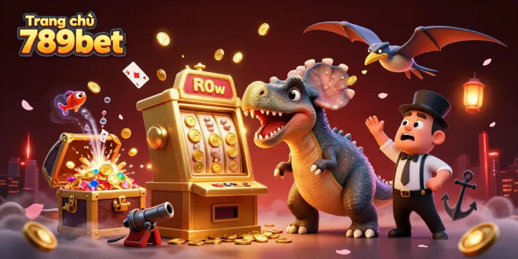 Engage with the excitement of Trang chủ 789bet as a pachycephalosaurus wins big at the casino.