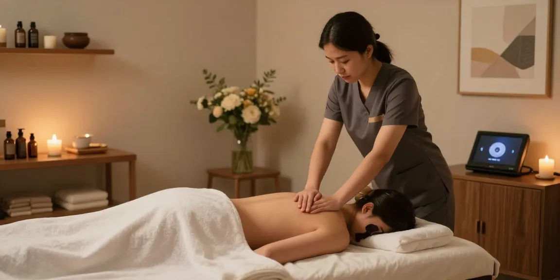 Experience a soothing 일산출장안마 session in a tranquil home environment with professional therapist.