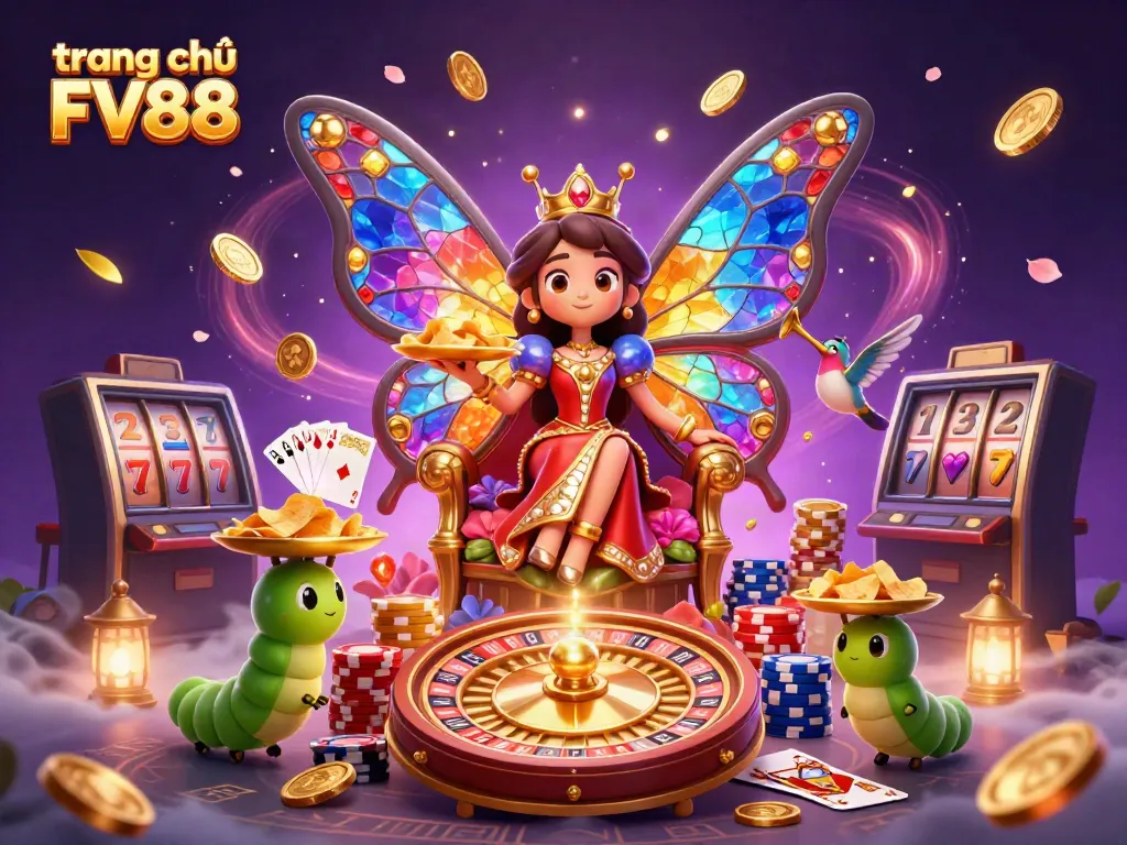 Experience the vibrant, enchanting world of trang chủ FV88 with stunning game elements and characters.