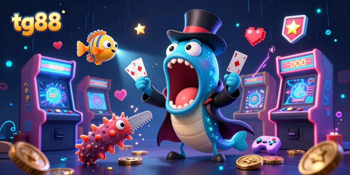 Play exciting games at tg88 with vibrant 3D characters in a magical casino world.