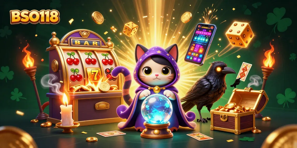 Experience thrilling gameplay with BSO118, featuring stylish casino elements and vibrant characters.