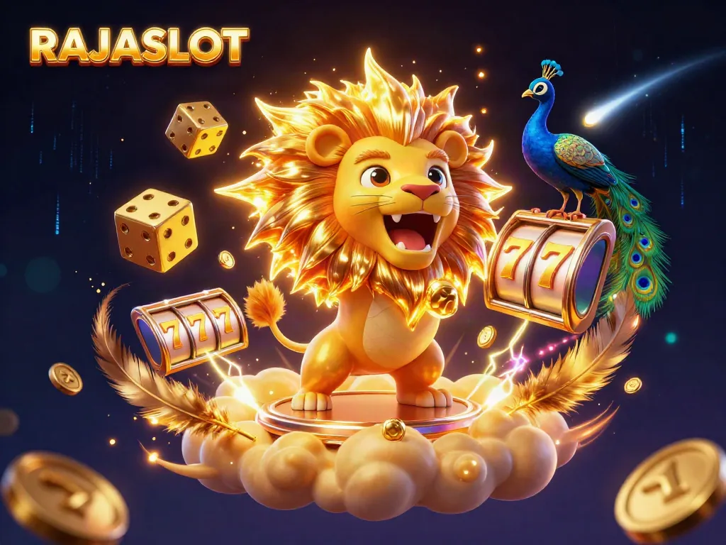 RAJASLOT menyajikan ilustrasi 3D slot yang dinamis dan berwarna