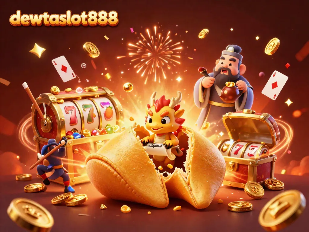 Visualisasi menarik tentang dewataslot888 yang menunjukkan kekayaan dan keberuntungan dalam permainan slot.
