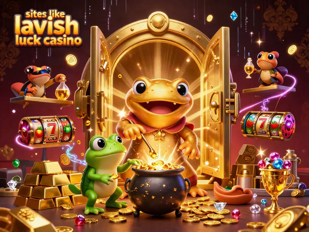 Experience fun gameplay at sites like Lavish Luck Casino with lively casino characters and vibrant settings.