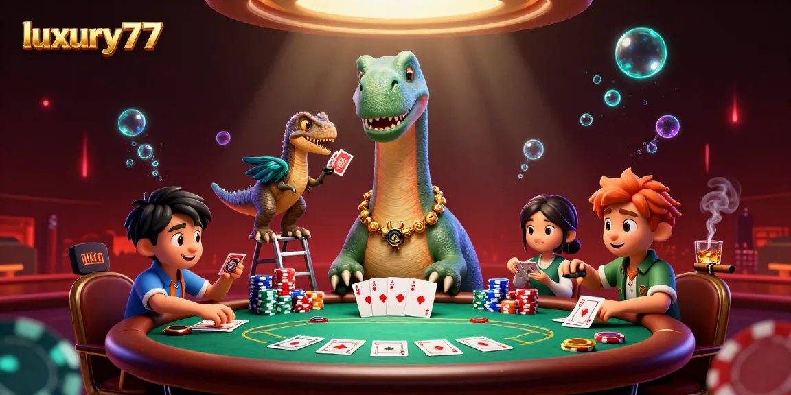 Gali peluang menang di luxury777 dengan ilustrasi kasino 3D menarik dan menawan.