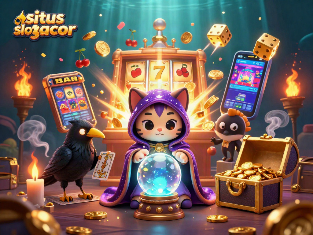 Experience thrilling victories at situs slot gacor with captivating slot machines and casino magic!