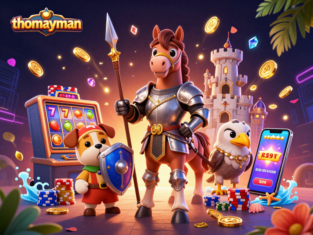 Spin the reels with thomayman and experience epic wins in vibrant casino action.