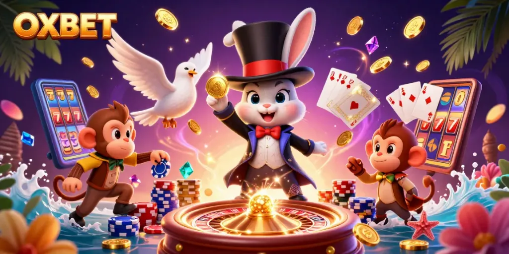 Play games and win big with OXBET's exciting casino themes and characters!