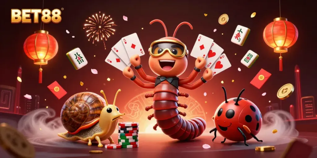 BET88 cung cấp trải nghiệm cá cược sống động với các nhân vật độc đáo và yếu tố trò chơi phong phú.