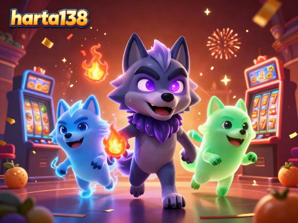 Harta138 menawarkan pengalaman bermain slot dengan mesin yang menarik dan karakter berenergi tinggi.