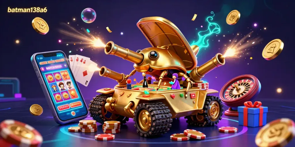 Experience the excitement of gaming with batman138a6 and its vibrant casino elements packed into an ultra-detailed scene.