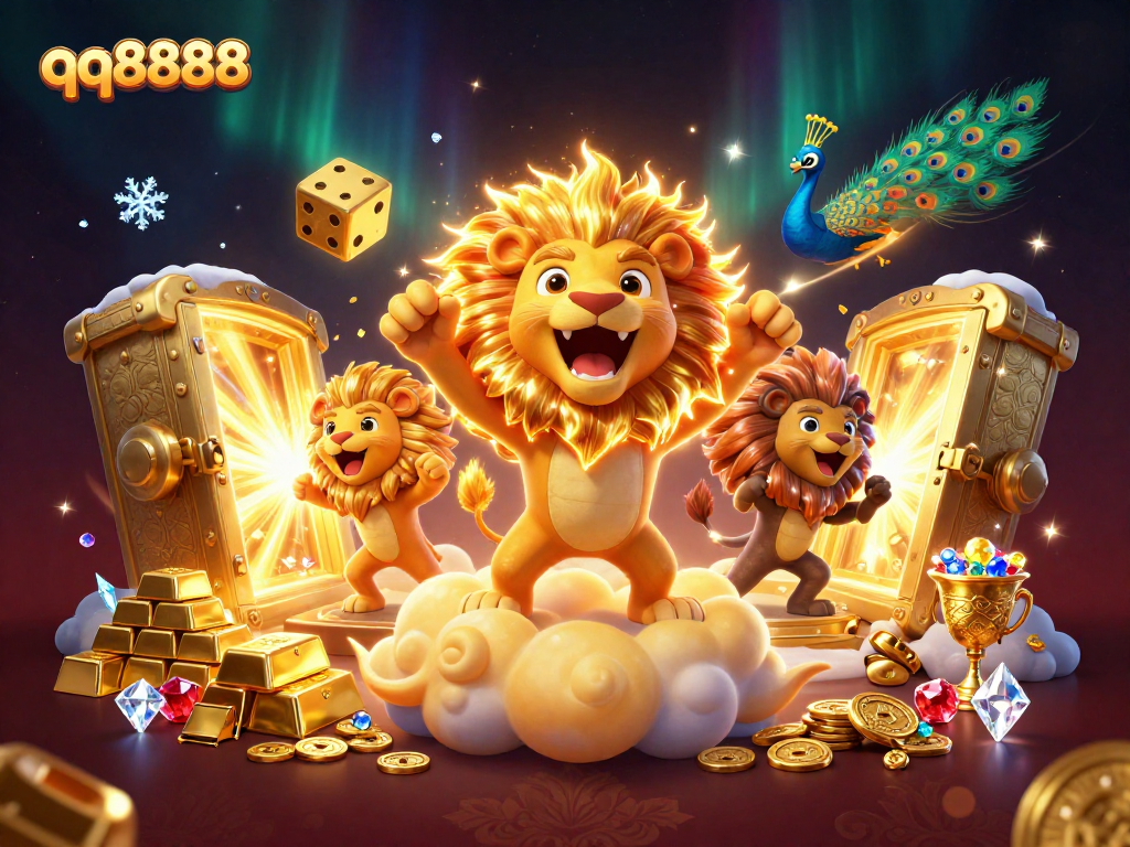 Experience thrilling wins with qq8888 at a vibrant sports betting championship featuring golden treasures and dynamic gameplay.