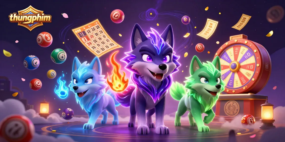 Experience thrilling adventures with thungphim as colorful lottery elements create excitement in this vibrant casino scene.