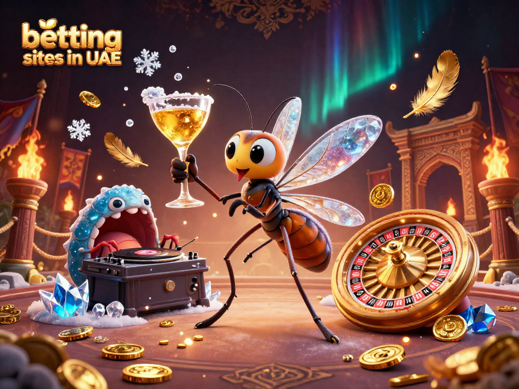 Experience top betting sites in UAE with lively casino characters and vibrant game elements.