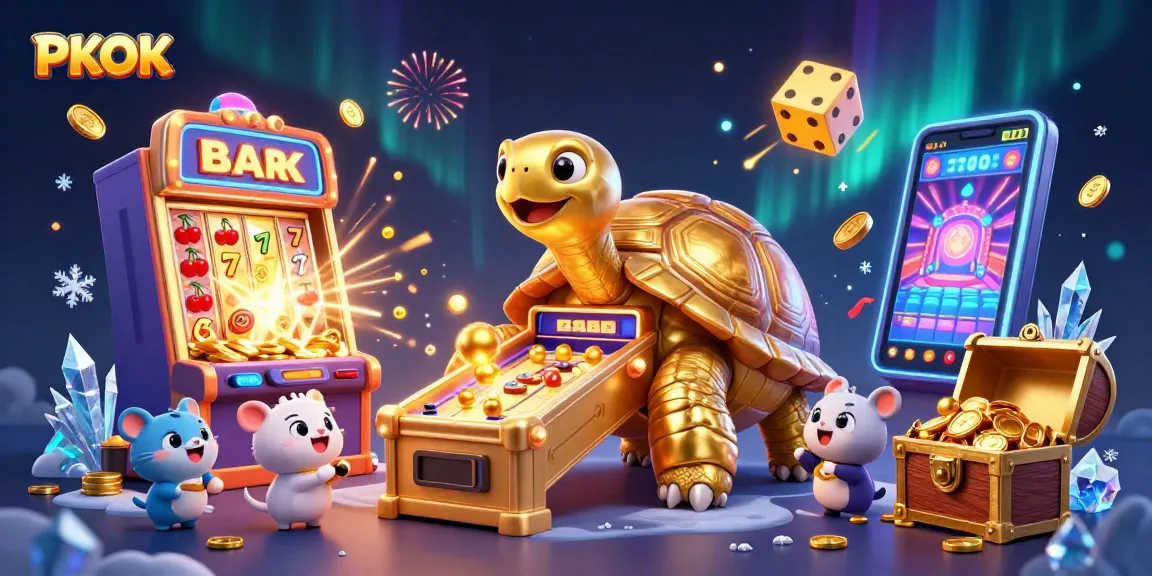 Engage in thrilling gameplay at PKOK with an exciting digital casino scene.