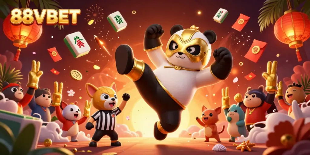 Engage with thrilling moments at 88VBET featuring vibrant 3D casino excitement and dynamic characters.