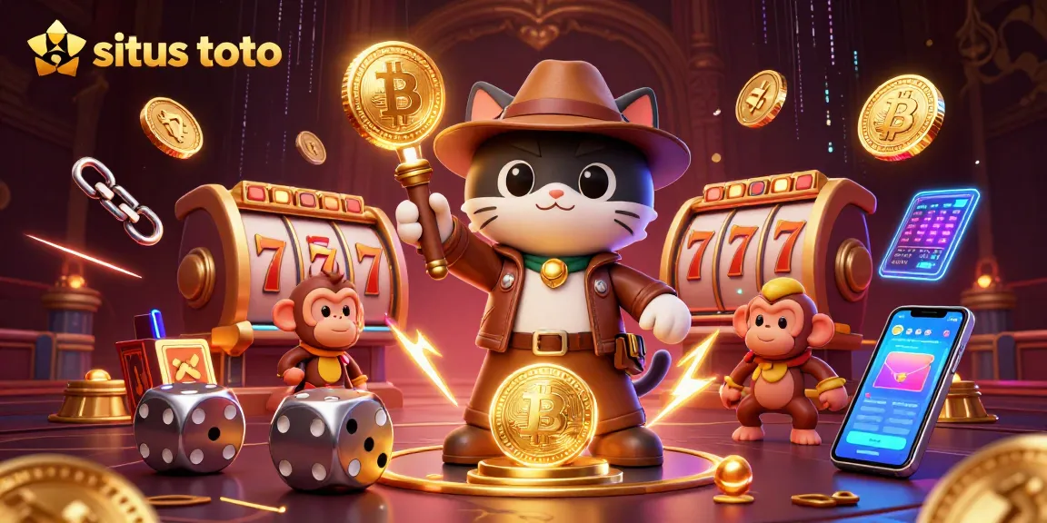 Experience situs toto gaming with a dynamic scene of thrilling casino elements and winning strategies.