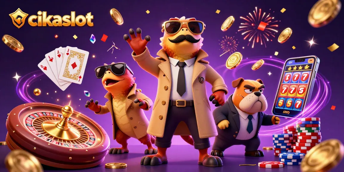Engage with cikaslot's thrilling casino experience featuring dynamic characters and rich graphics.