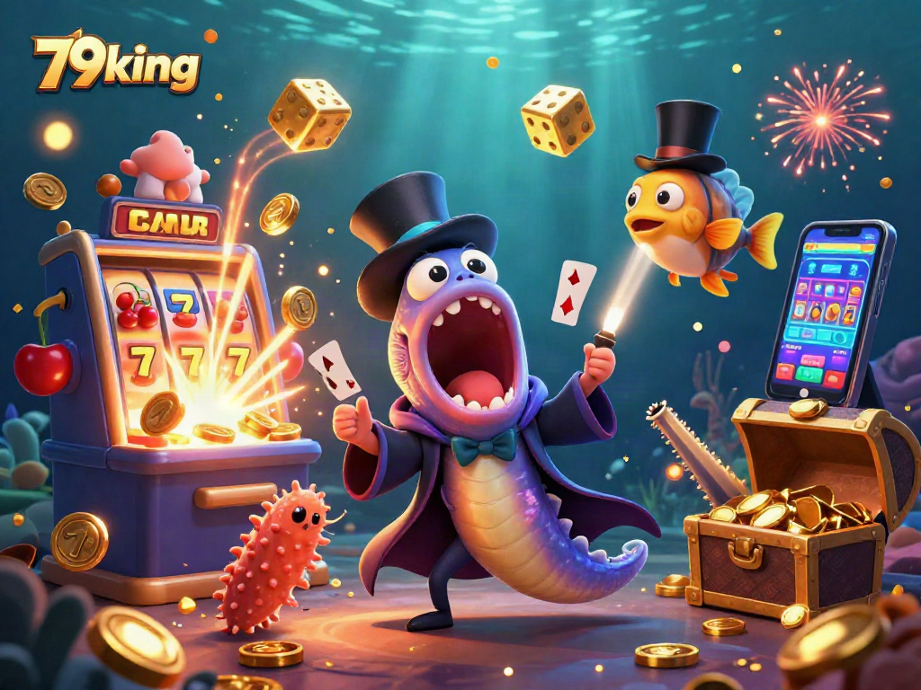 Experience thrilling wins at 79king with card tricks from magical undersea characters.
