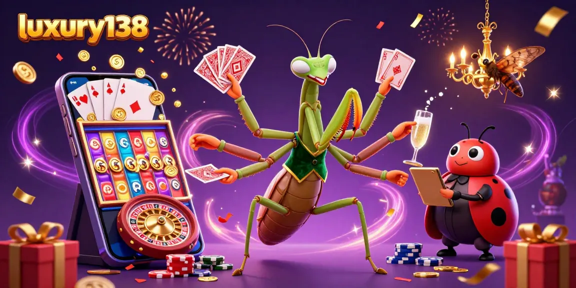 luxury138 bermain kartu dan slot dengan kepastian kemenangan di kasino