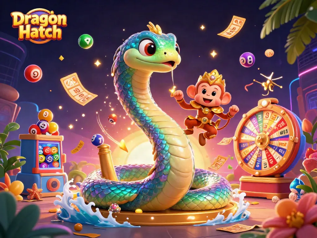 เล่นเกม Dragon Hatch พร้อมหวย และบัตรบิงโกในคาสิโนออนไลน์ที่มีสีสัน