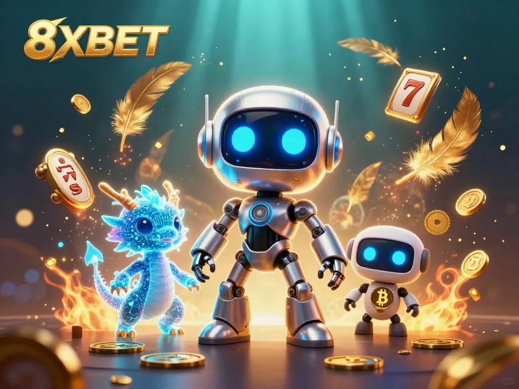 Experience thrilling gameplay at 8XBET with interactive casino elements and vibrant characters.