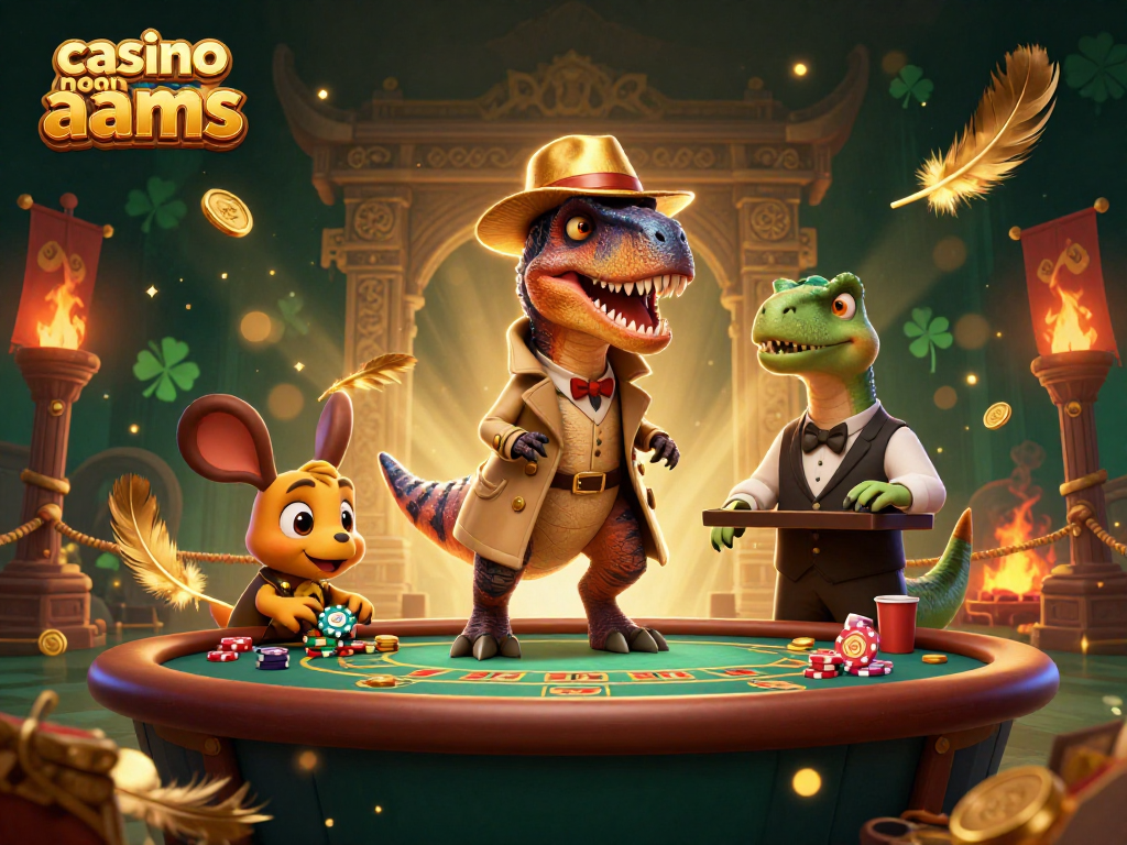 Gioca al blackjack con casinò non AAMS caratterizzati da luci scintillanti, dinosauri e azione intensa.